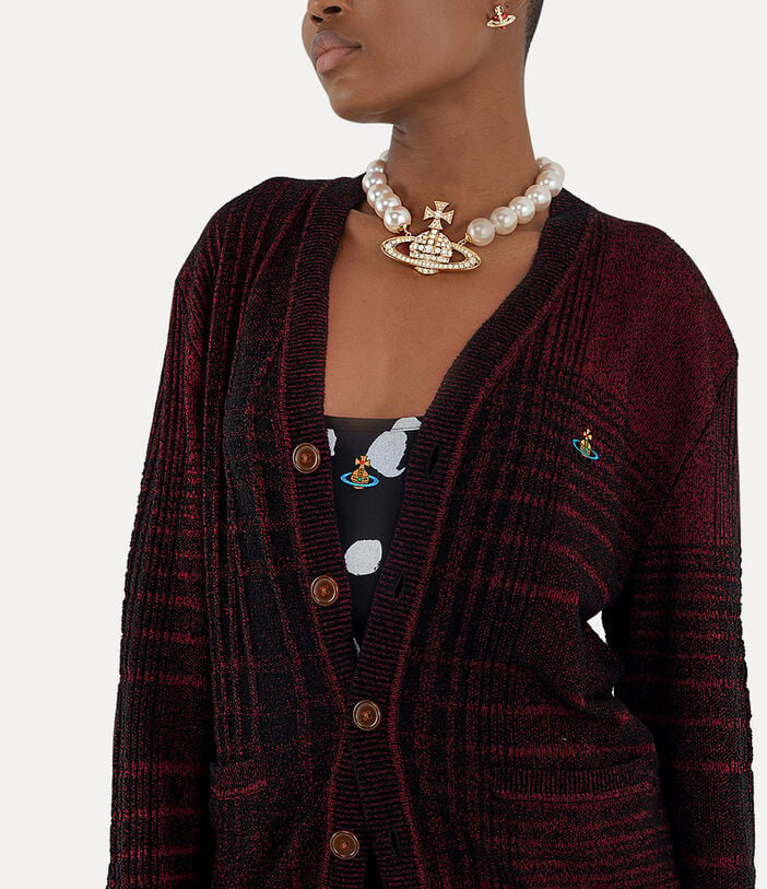 Vivienne Westwood CHECK CARDIGAN